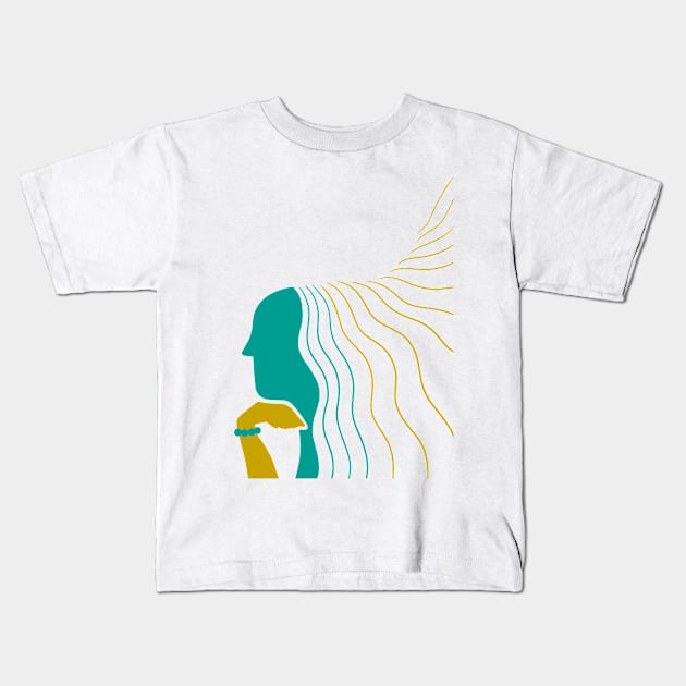 Dona Kids T-Shirt by romulofq